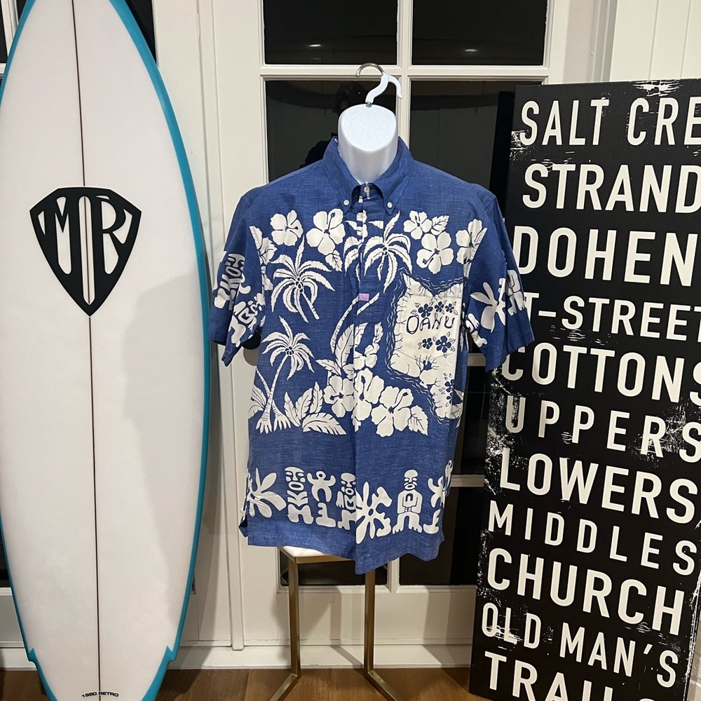 Phil Edwards by Reyn Spooner blue “Oahu”